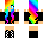 rainbow girl