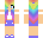 rainbow girl
