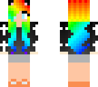 rainbow hair