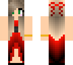 red dress