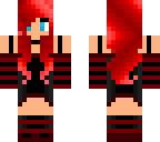 red head goth girl