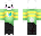 asriel with light blue soul