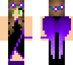 black and purple angel