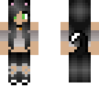 black cat girl