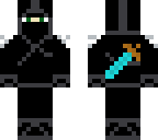 black white ninja
