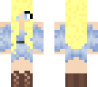 blonde summer girl