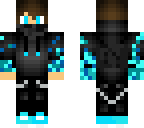 blue flames