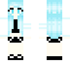 blue kawaii girl