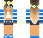 blue summer girl