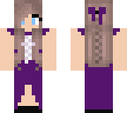 braid girl dress