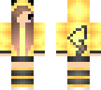 chibi cute pikachu girl