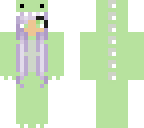 dino pastel hair