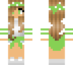 green bandana girl
