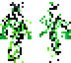 green dust