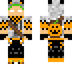 herobrine and halloween guy in 1