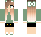 light green girl