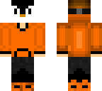 orange peguin boy