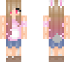 pink bunny girl