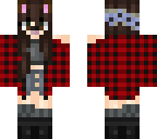 plaid dog