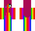 rainbow girl