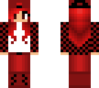 red cute girl
