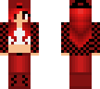 red cute girl