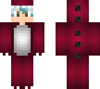 red dino onesie