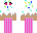 sprinkled cupcake