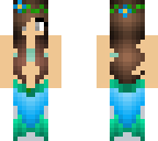 teal mermaid edit