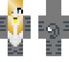blonde cat suit