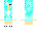 blue cute girl