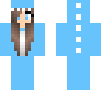 blue dinosaur girl