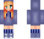 blue girl