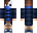 blue skull boy