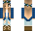 cute blue plaid