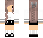 cute chibi school girl