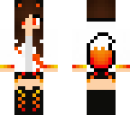 fire wolf girl