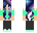 galaxy hair