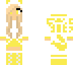 girl cat yellow
