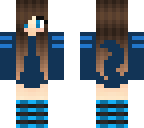 girl in blue