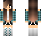 girl with ombre hair and blue shirt