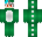 green dino