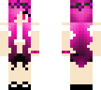 pink haired girl
