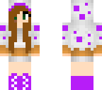 purple cake girl