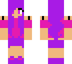 purple teen girl