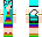 rainbow girl