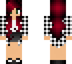 red hair plaid girl 2