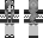 black and white