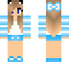 blue cat girl