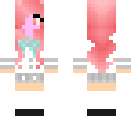 blushing girl
